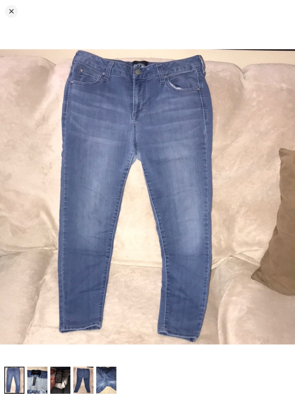 Celebrity Pink Mid rise ankle skinny size 11/30